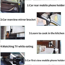 Multifunctional Car Rear View 360° Rotatable Mobile Holder - dailyneed.life