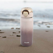 Stainless Steel Water Bottles Approx 600ML (Mix Design & Color / 1 Pc) - dailyneed.life