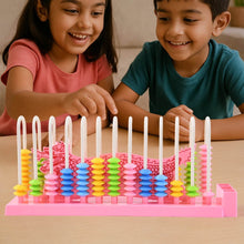 Abacus 13 Rods Counting Abacuses Toy Bead Educational Tools (1 Set / Mix Color) - dailyneed.life