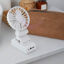 Rechargeable Mini Clip-On Desk Fan (1 Pc) - dailyneed.life
