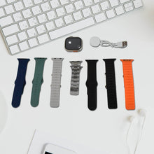 7 in 1 Ultra Smart watch Combo with Seven Classic Straps & Transparent Screen Guard (1 Set / Mix Color) - dailyneed.life