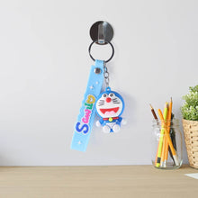 Cute Cartoon Silicone 3D Key Chain with Metal Hook & Strap (Pack of 1 / Mix Design) - dailyneed.life