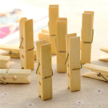 Multipurpose Wooden Heavy Clips – Clothespins, Craft Clips for Arts & Crafts (20 Pieces) - dailyneed.life