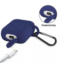 Silicone Shockproof Protection Wireless Headphones Carrying Box Cover with Metal Keychain - dailyneed.life