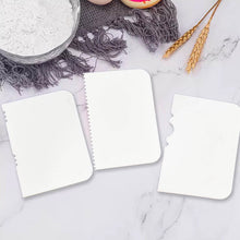 Plastic Cake Scraper Cake Decorating Pastry Baking Tool (4 Pcs Set) - dailyneed.life