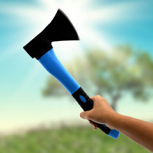 Gardening Tools 787Gm Hatchet Axe Fiberglass Body Rubberized Handle Wood Cutting Axe, Camping Axe, Safety Axe - dailyneed.life