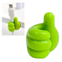 Green Multifunctional Multi functional Hand Shape Wall Clip Hanger Keys Cable Holder - dailyneed.life