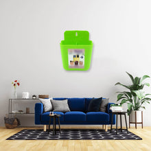 2-Section Multipurpose Wall Holder – Mobile, Remote & Makeup Brush Storage (1 Pc) - dailyneed.life