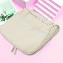 Travel Wash Bag Multi-Functional Waterproof Cosmetic Storage Bag Handheld Foldable Hook Cosmetic Bag with Zipper Closure Handbag Portable Classification Bags (1Pc) - dailyneed.life