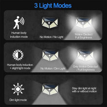 Outdoor Solar Lamp 100 LED Solar Light PIR Motion Sensor Wall Light ( 1 Pc) - dailyneed.life