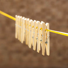 Heavy Duty Bamboo Wooden Cloth Clips / Pegs (10 Pcs Set) - dailyneed.life