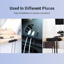 5 Slot Cable Clips - Silicone Adhesive Cord Management Organizer (1 Pc / 5 Slot) - dailyneed.life