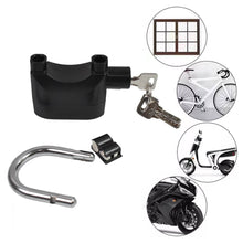 Plastic Body Waterproof Siren Alarm Smart Alarm Lock & 3 Keys (1 Set) - dailyneed.life