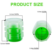 Tyre Valve Caps Luminous Glow Car Tire Air Stem Valve Cap Covers vaal cap ( 4 Pcs Mix Colour) - dailyneed.life