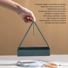Triangular Iron Mosquito Coil Holder – Stylish Outdoor Incense Holder - dailyneed.life