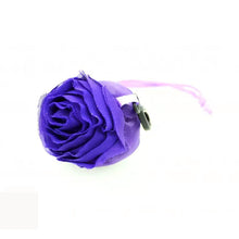 Foldable Nylon Shopping Bag (Rose Design): Reusable, Eco-Friendly (1 Pc) - dailyneed.life