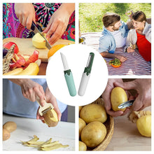 2-in-1 Multifunctional Knife & Sawtooth Peeler for Fruits and Vegetables - dailyneed.life
