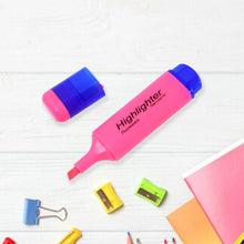 Highlighter Pen, Assorted Colours Water Based Broad Tip Writing Marker (3 Pcs Set) - dailyneed.life