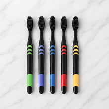 Soft Toothbrush With Plastic Round Box for Men and Women, Kids, Adults Plastic Toothbrush (10 pcs Set) - dailyneed.life
