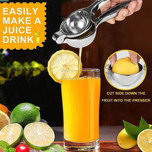 Premium Heavy-Duty Stainless Steel Lemon Squeezer Press 1 Pc - dailyneed.life