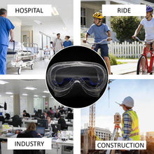 Safety Goggles, Technic Safety Goggles Protection for Classroom Home & Workplace Prevent The Impact of Dust Droplets Gas Protection Glass - dailyneed.life
