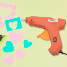 Professional 60 Watt Hot Melt Glue Gun with 5 Glue Sticks & On/Off Switch - dailyneed.life