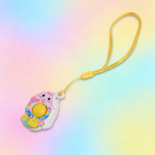 Mini Cartoon Chick-Shaped Push Pop Fidget Toy with Hanging Strap (1 Pc) - dailyneed.life