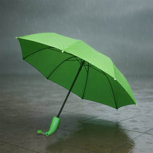 Green Stylish Banana Shaped Mini Foldable Umbrella - dailyneed.life