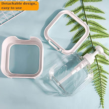 Snap sink Dispenser Plastic Clear Empty Pump Lotion Bottles (1 Set) - dailyneed.life