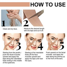 Face Lifting Tape, Myofascial Face Tightening Tape, 2.5 cm x 5 m Approx (1 Pc) - dailyneed.life