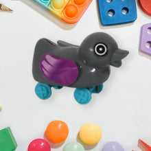 Small push back duck toy, Ejectable spring tail duck, Small DIY duck Toy - dailyneed.life