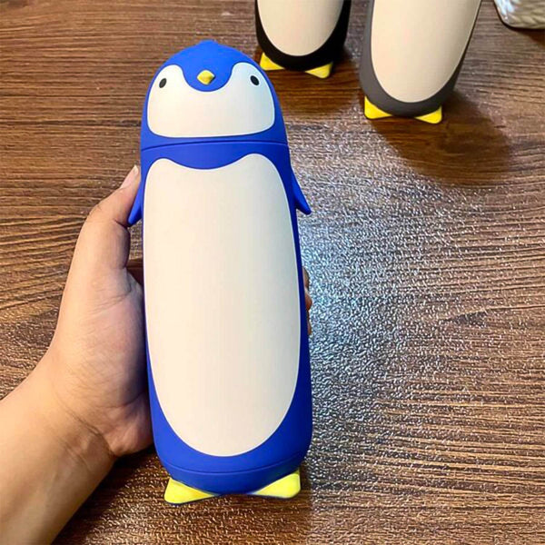 Penguin Water Bottle Penguin Cartoon Water Bottle Funny Travel Mug Insulated, Inner glass Vacuum Water Bottle - dailyneed.life