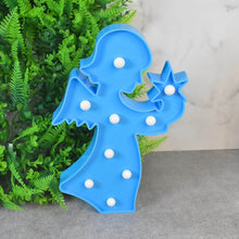 LED Angel Shape Night Light Desk Lamp (1 Pc / Battery Not Included) - dailyneed.life