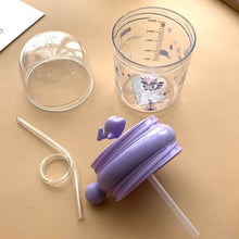 Whale Spray Sippy Cup (1 Pc): Straw, Lid, Spill-Proof, Fun Water Play - dailyneed.life