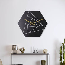 Modern Geometric Hexagon Wall Clock (1 Pc) - dailyneed.life
