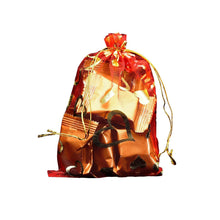 Net Fabric Drawstring Pouch – Ideal for Dry Fruits, Organza Shagun Potli (Mix Sizes & Design) - dailyneed.life