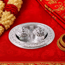 Round Shape Special Puja Thali, Kumkum Thali Holder (1 Pc / Small) - dailyneed.life