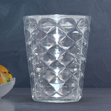 Apex Pyramid Design Unbreakable Plastic Glass – 300 ML - dailyneed.life