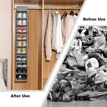 10 Tier Multipurpose Storage Rack, Foldable, Collapsible Fabric Wardrobe Organiser for Clothes - dailyneed.life