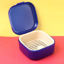 Blue Oblivion Multi-Purpose Storage Box with Lid, DENTURE CASE (1 Pc) - dailyneed.life