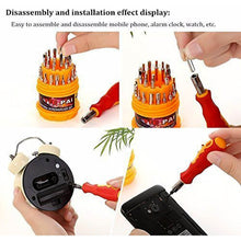 (SET OF 4PC) SCREWDRIVER SET, STEEL 31 IN 1 WITH 30 SCREWDRIVER BITS, PROFESSIONAL MAGNETIC DRIVER SET, B Grade - dailyneed.life