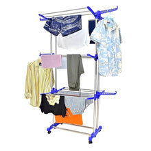 Foldable Stainless Steel Clothes Drying Stand Rack - dailyneed.life