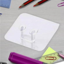 Transparent Self-Adhesive Wall Hook – Drill-Free, Waterproof & Oil-Proof for Toothbrush, Socket (1 Pc) - dailyneed.life