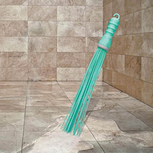 Plastic Hard Bristle Broom for Bathroom Floor Cleaning and Scrubbing, Wet and Dry Floor Cleaning - dailyneed.life