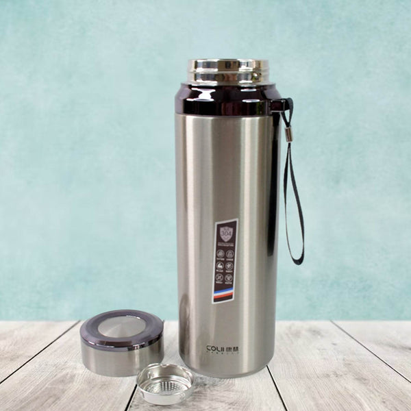 Stainless Steel Insulated Vacuum Bottle (1200ml Approx / Mix Color / 1 Pc) - dailyneed.life