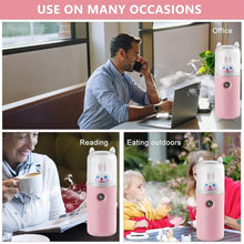 Portable Mini Facial Steamer – USB Rechargeable Nano Mist Sprayer with Cute Cartoon Design - dailyneed.life