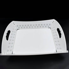 Foldable Plastic Serving Tray - Portable with Handle for Kitchen & Dining (1pc) - dailyneed.life