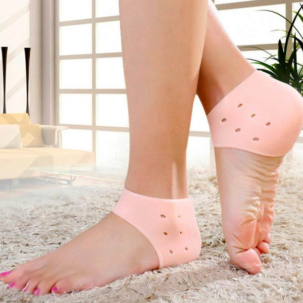 Anti Crack Silicon Gel Heel Moisturizing Socks for Foot Care Men Women (Loose Pack) - dailyneed.life