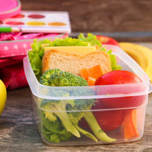 Plastic Square Lunch Box, Kitchen Containers Set (3 Pcs Set) - dailyneed.life