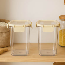 Apex Press N’ Lock Airtight Kitchen Storage Container Set (2Pc/1400ml) Approx - dailyneed.life